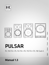 Pulsar PL 118 Sub A Manuel utilisateur