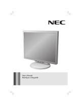 NEC LCD1570NX Manuel utilisateur