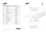 Samsung PS43E490B1W Le manuel du propriétaire