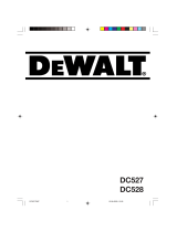 DeWalt DC527N Manuel utilisateur