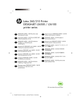 HP Latex 210 Printer (HP Designjet L26100 Printer) Manuel utilisateur