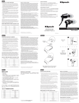 Klipsch IMAGE S4 HEADPHONES Le manuel du propriétaire