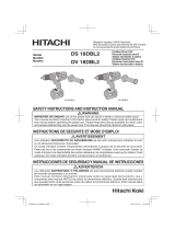 Hitachi DS 18DBL2 Manuel utilisateur