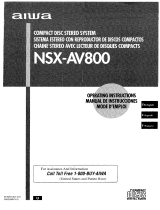 Aiwa CX-NAV800U Le manuel du propriétaire