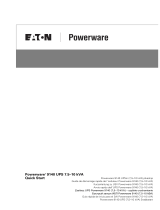 Eaton Powerware 9140 Manuel utilisateur