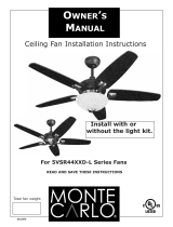 Monte Carlo Fan Company 5vsr44XXd-l series Le manuel du propriétaire
