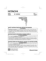 Hitachi D 10VH2 Manuel utilisateur