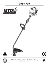 MTD 710 Manuel utilisateur