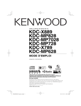Kenwood KDC-X889 Le manuel du propriétaire