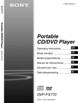 Sony DVP-FX770 Le manuel du propriétaire