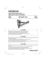 Hitachi NR 90AF (S1) Instruction And Safety Manual