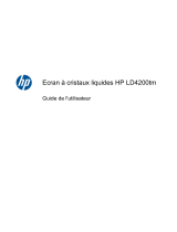 HP LD4200tm 42-inch Widescreen LCD Interactive Digital Signage Display Mode d'emploi