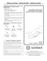 Gerber 43-040 Guide d'installation