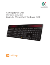 Logitech Wireless Solar Keyboard K750 Le manuel du propriétaire