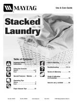Maytag Stacked Laundry Manuel utilisateur