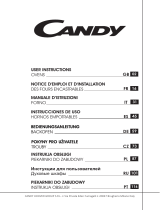 Candy FCE 848 VX WF/E Manuel utilisateur