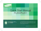 Samsung SAMSUNB PL200 Guide de démarrage rapide