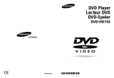 Samsung DVD-HD745 Le manuel du propriétaire