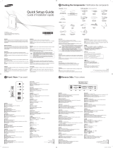 Samsung TX-WN Guide de démarrage rapide