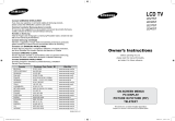 Samsung LE32S72 Manuel utilisateur
