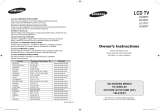 Samsung LE-32R71W Manuel utilisateur