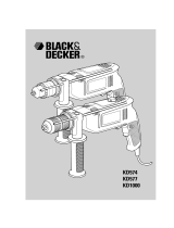 Black & Decker KD577CRT Bohrhammer Manuel utilisateur