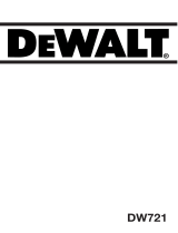 DeWalt DW721 T 2 Le manuel du propriétaire