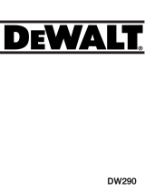 DeWalt DW290 Le manuel du propriétaire