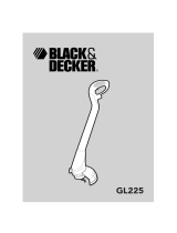 BLACK DECKER GL225SC Le manuel du propriétaire