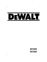 DeWalt D51845 Manuel utilisateur