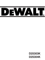DeWalt D25304K Manuel utilisateur