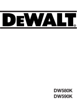 DeWalt DW590K Manuel utilisateur