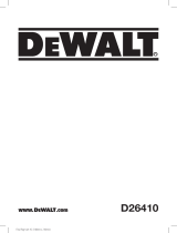 DeWalt D26410 Manuel utilisateur