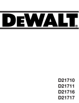DeWalt D21710 Le manuel du propriétaire