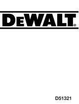DeWalt D51321 Le manuel du propriétaire