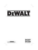 DeWalt DC527N Manuel utilisateur