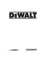 DeWalt D25300DH Manuel utilisateur