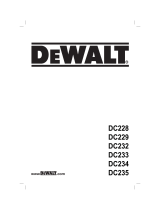 DeWalt DC233K Manuel utilisateur