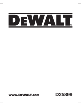 DeWalt D25899K Manuel utilisateur