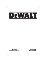 DeWalt D 28065 Le manuel du propriétaire