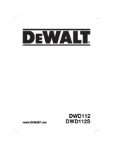 DeWalt DWD112 Manuel utilisateur