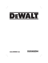 DeWalt D25302DH Manuel utilisateur