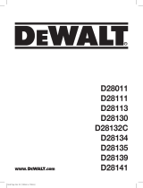 DeWalt D28111 Manuel utilisateur