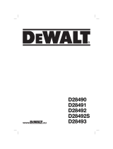 DeWalt D28491 Le manuel du propriétaire