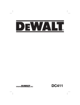 DeWalt DC411 Manuel utilisateur