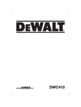 DeWalt DWC410 Le manuel du propriétaire