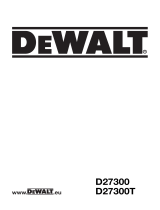 DeWalt D27300 T 2 Le manuel du propriétaire