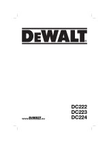 DeWalt DC224K Le manuel du propriétaire