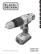 Black & Decker EGBL148 Manuel utilisateur