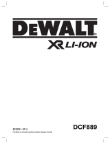 DeWalt DCF889 Manuel utilisateur